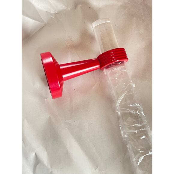 Red Allied Brass Pacific Beach Collection 24 Inch Towel Bar - Picture 3 of 7